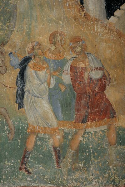 Flight to Egypt, detail