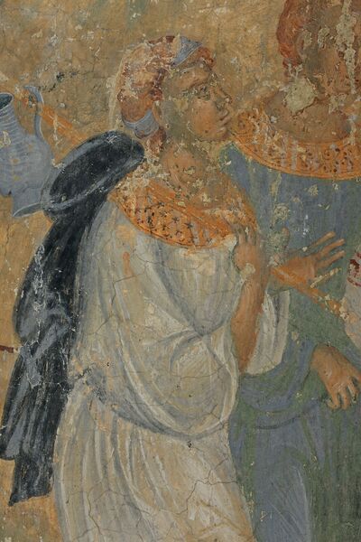 Flight to Egypt, detail