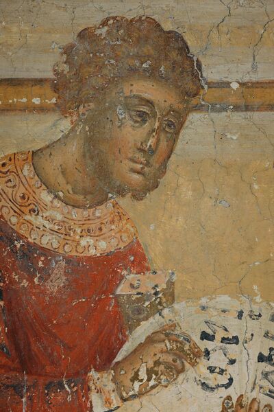 The Census at Bethlehem, detail