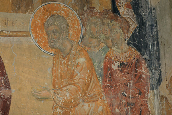 The Census at Bethlehem, detail