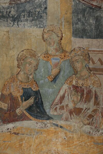 Marriage Feast in Cana, detail