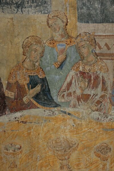 Marriage Feast in Cana, detail