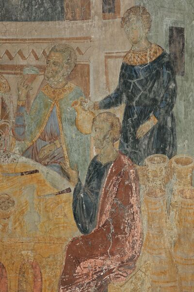 Marriage Feast in Cana, detail