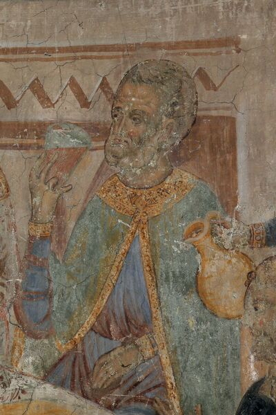 Marriage Feast in Cana, detail
