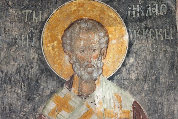 St Nicholas, detail