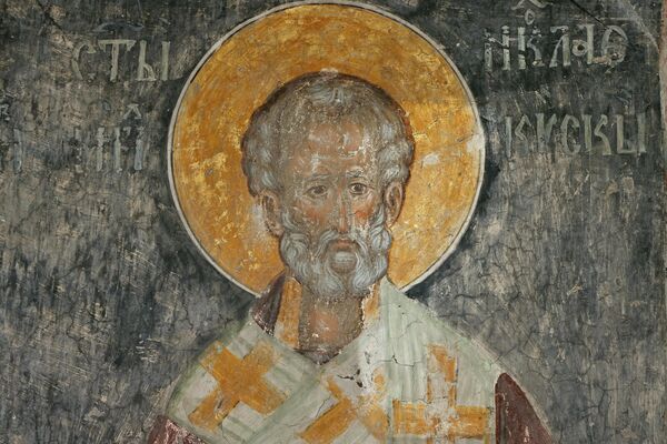 St Nicholas, detail