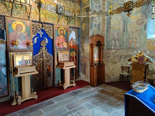 View of the Icon Screen and Relics of Saints