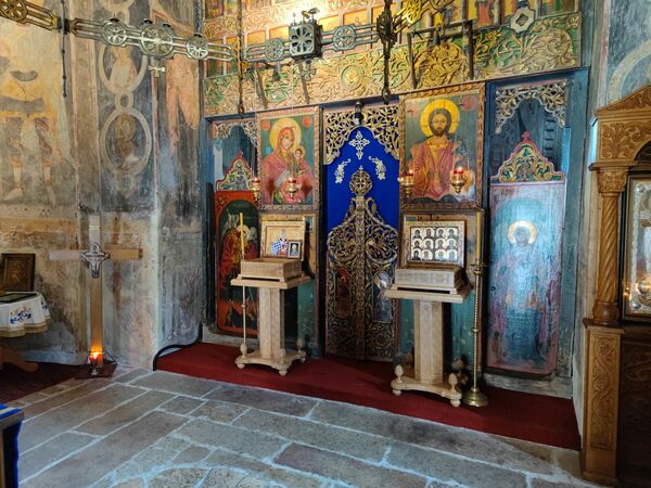 View of the Icon Screen and Relics of Saints