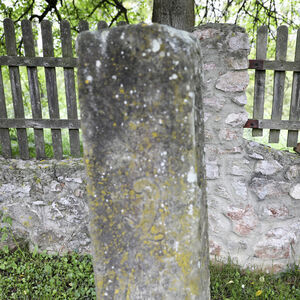 Tombstone with a motif of a saber