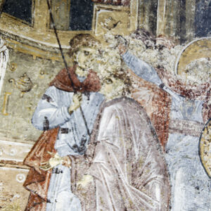 The Crucifixion, detail