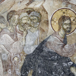 The Raising of  Lazarus, detail