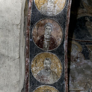 Busts of Holy Martyrs in the medallions