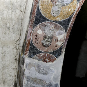 Busts of Holy Martyrs in the medallions