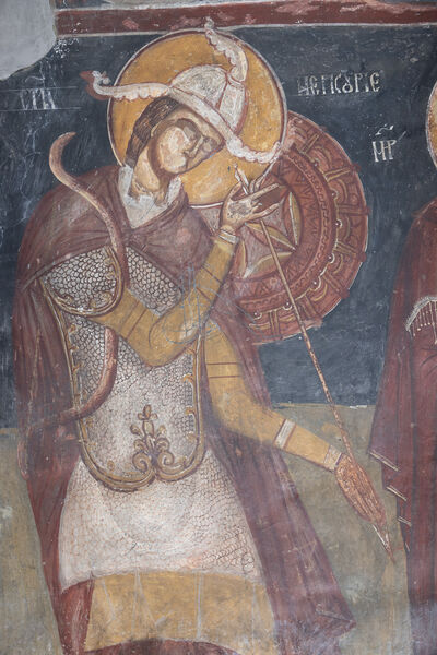 St. Mercury, detail