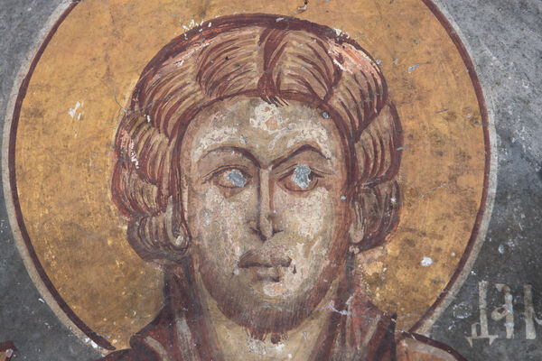St. Damian, detail