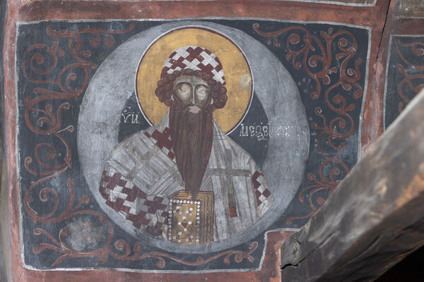 St. Cyril of Alexandria in a medallion