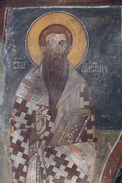 St. Basil the Great, detail