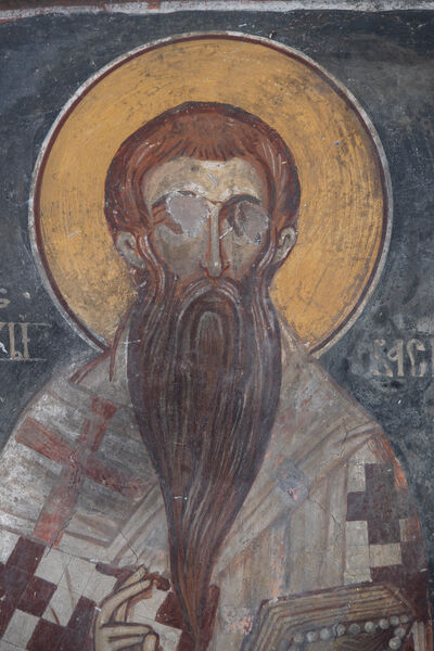 St. Basil the Great, detail