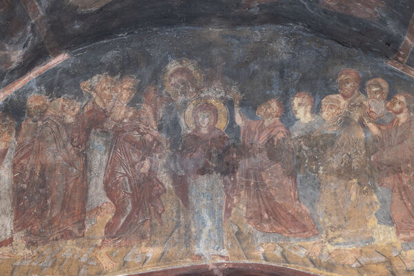Ascension of Christ, detail