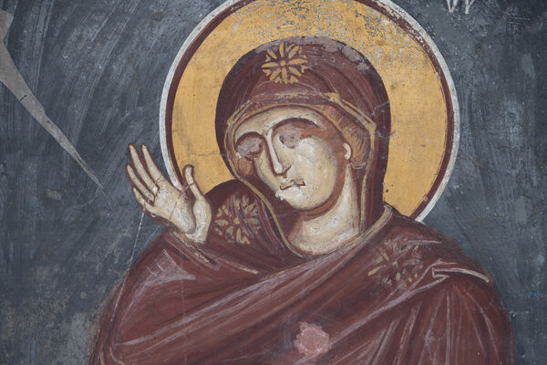Annunciation, detail