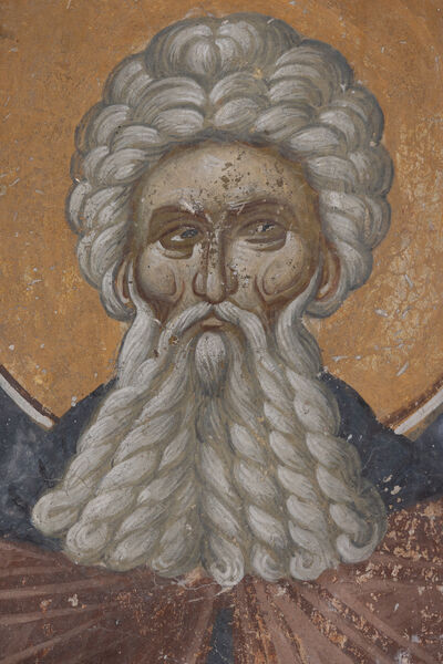 St. Arsenius, detail