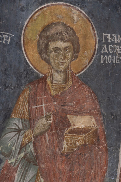 St. Panteleimon, detail