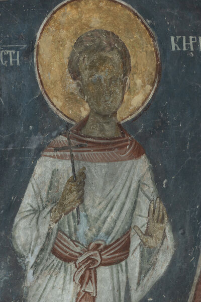 St. Cyril, detail