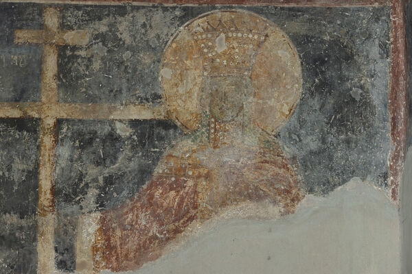 St. Emperor Constantine and Empress Helena, detail