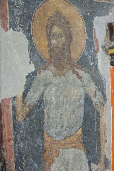 St. John the Baptist, detail