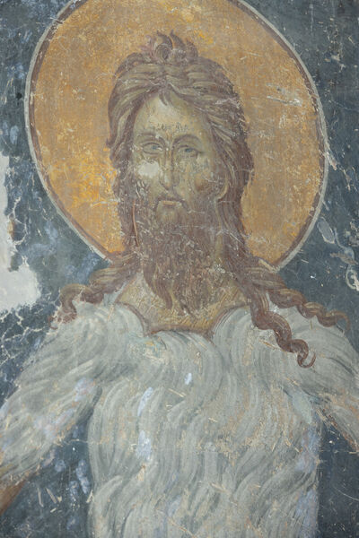 St. John the Baptist, detail