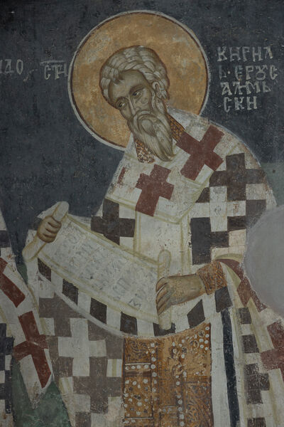 Liturgy service, detail