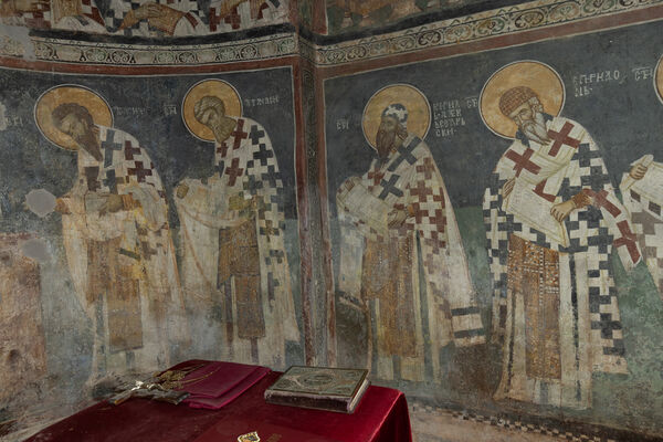 Liturgy service, detail
