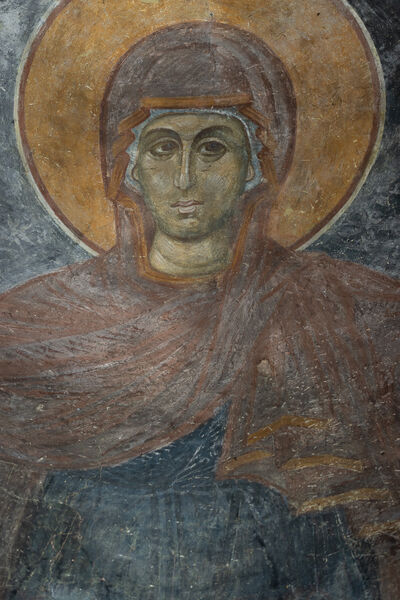 Virgin Mary Wider than Heaven, detail