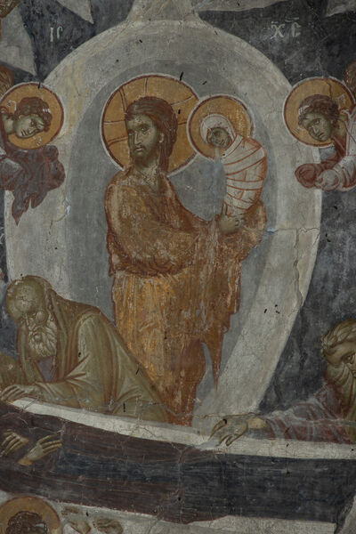 Dormition of the Virgin Mary, detail