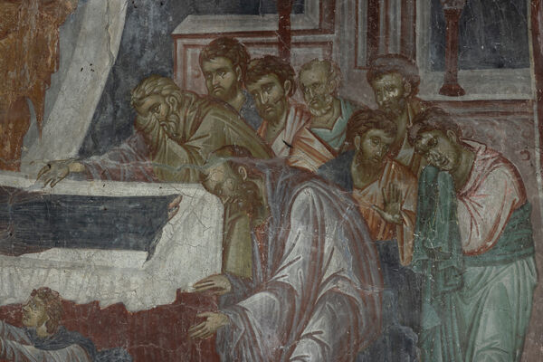 Dormition of the Virgin Mary, detail