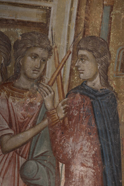 Presentation of the Virgin Mary, detail