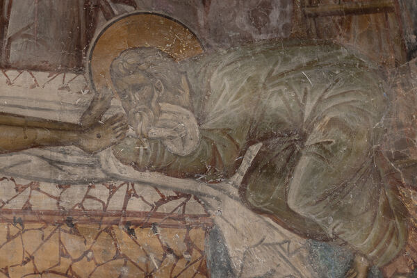 Lamentation of Christ, detail