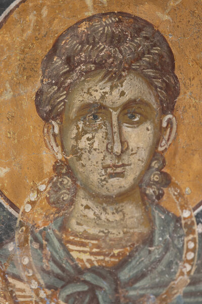 St. Bacchus, detail