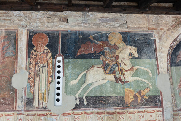 St. Athanasius and St. Mercury kill Emperor Julian