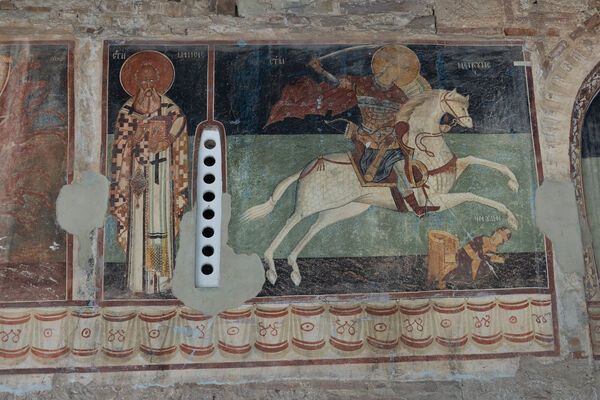 St. Athanasius and St. Mercury kill Emperor Julian