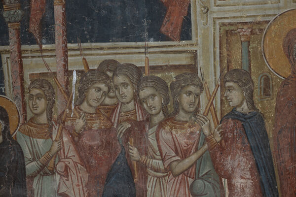 Presentation of the Virgin Mary, detail