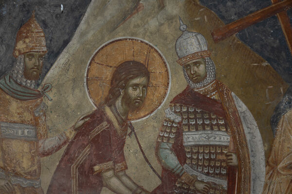 Road to Golgotha, detail