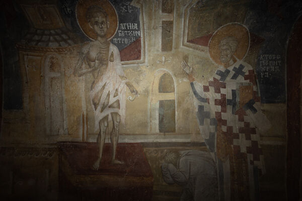 Vision of St. Peter of Alexandria, detail