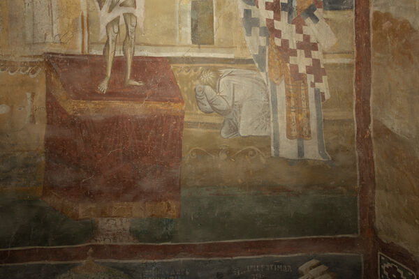 Vision of St. Peter of Alexandria, detail