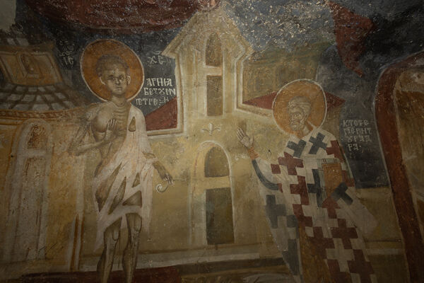 Vision of St. Peter of Alexandria, detail