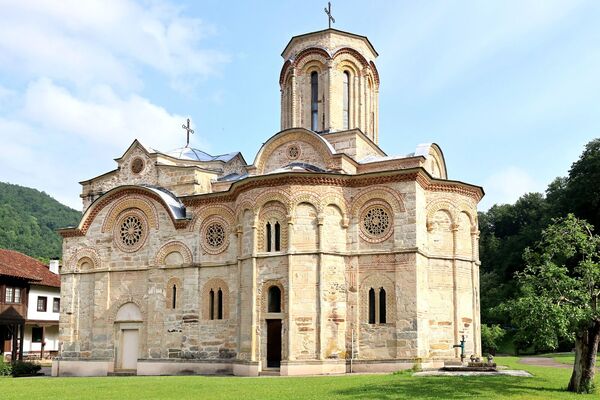 South side of the church