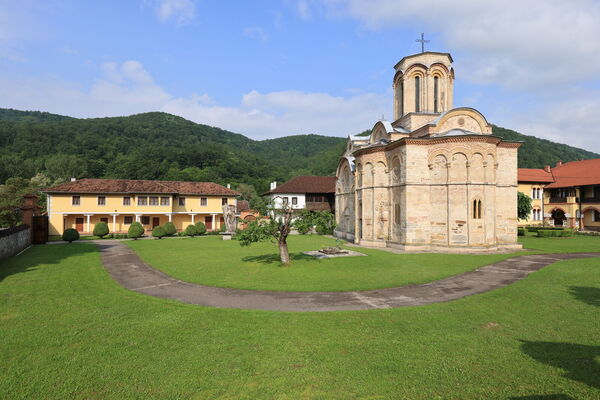 Southeastern side of the church