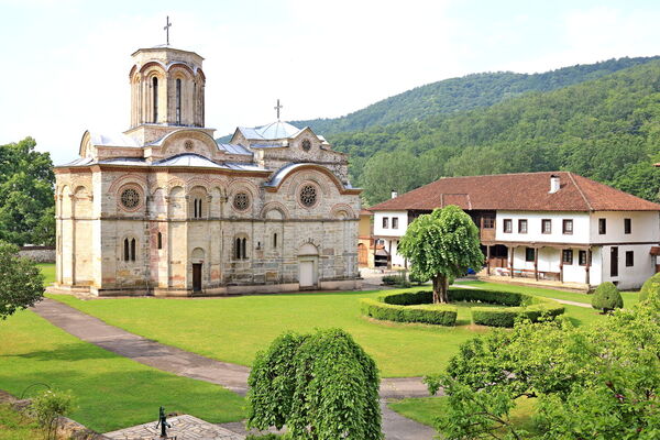 North side of the church