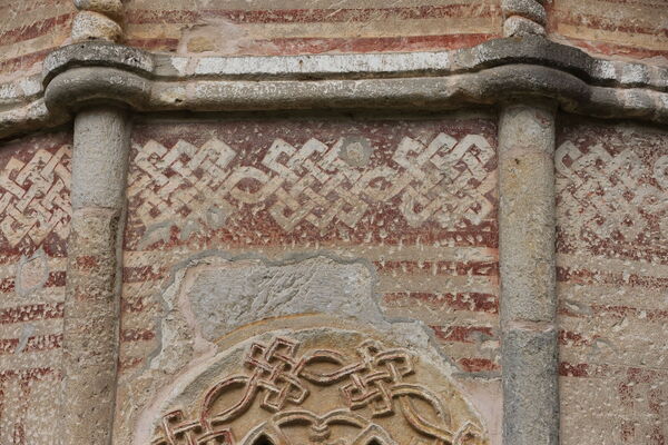 Fresco decoration of the eastern facade