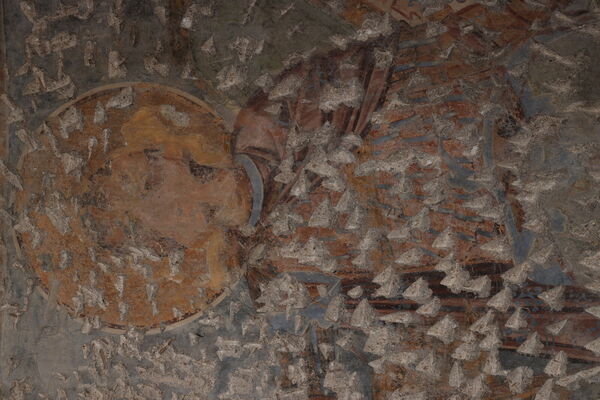 St. warrior Nikita, detail